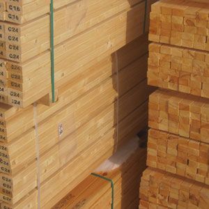 Sawn & Structural Graded Carcassing Timber