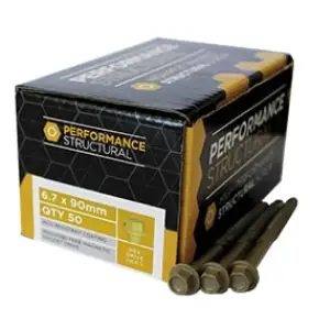 Hex Drive Performance Structural Screws