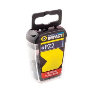 Blue Steel Screwdriver Bits PZ2