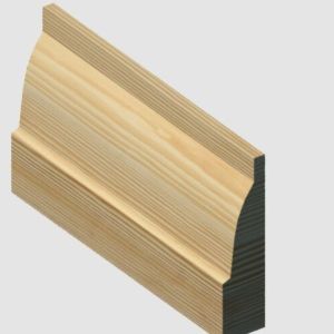 Ovolo Softwood Architrave