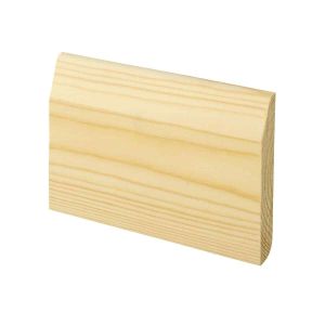 Bullnosed / Chamfered Softwood Skirting